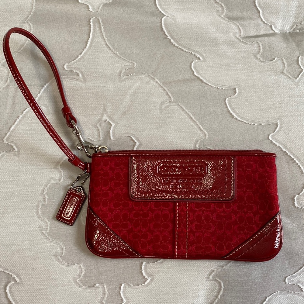 Coach wristlet
